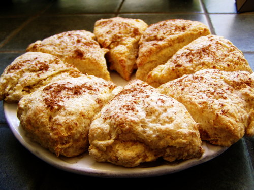 maple scones